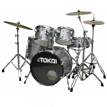 מערכת תופים Sparkle Silver