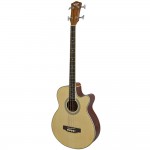 גיטרה בס אקוסטית עם תיק