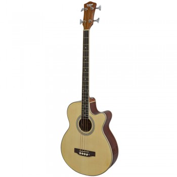 גיטרה בס אקוסטית עם תיק