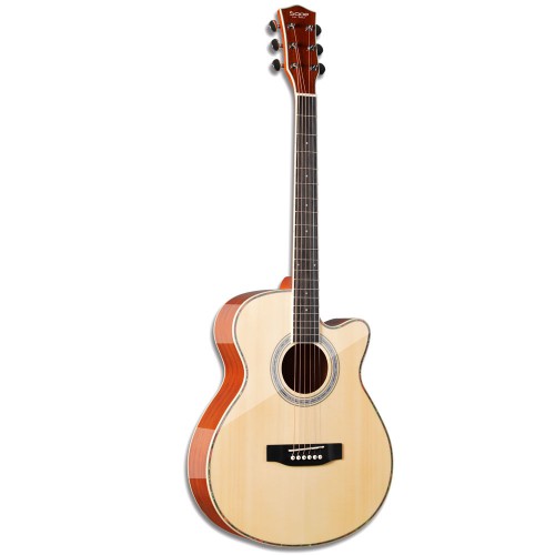 גיטרה אקוסטית מוגברת 40"