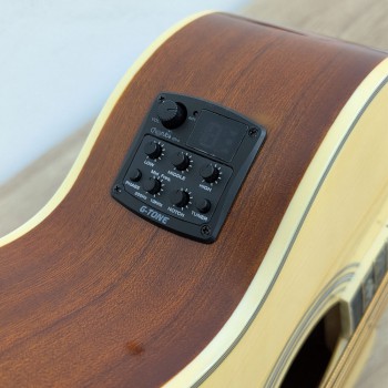 גיטרה בס אקוסטית עם תיק