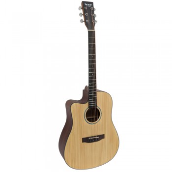 גיטרה אקוסטית שמאלית