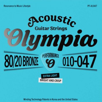 סט מיתרים לאקוסטית 0.10