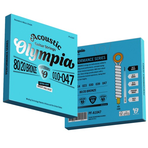 סט מיתרים לאקוסטית 0.10