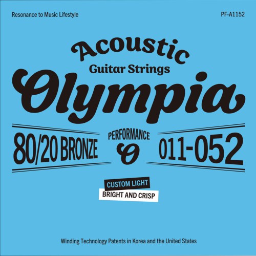 סט מיתרים לאקוסטית 0.11