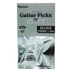 10* Delrin Guitar Picks 1.14mm