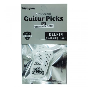 10* Delrin Guitar Picks 1.14mm