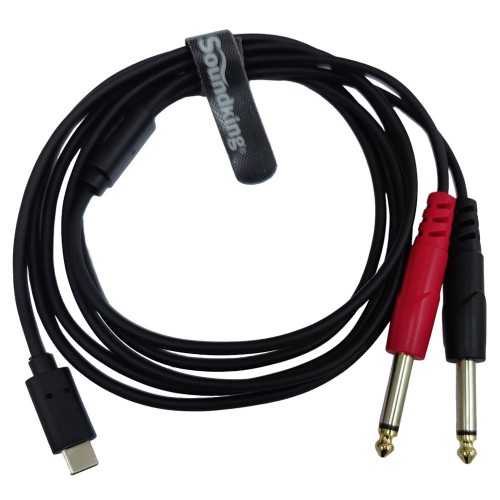 Type C to 6.35, 2m Cable