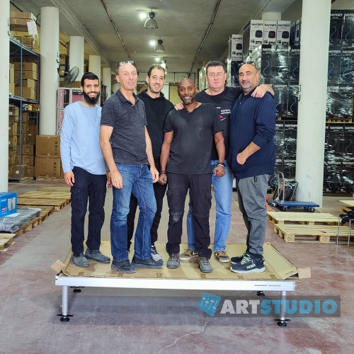 במה ניידת 200cm*100cm