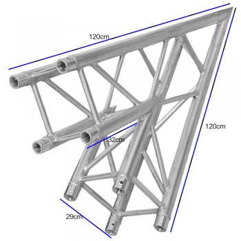 זווית 36° לטראס 30 ס"מ