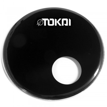 עור בס 22" שחור