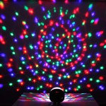 כיפת אורות משולב רמקול LED Ball 