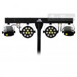 סט תאורה עם לייזר