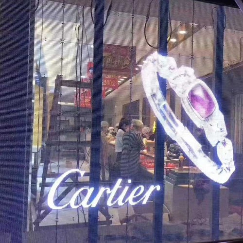 1 מ"ר מסך שקוף לויטרינה