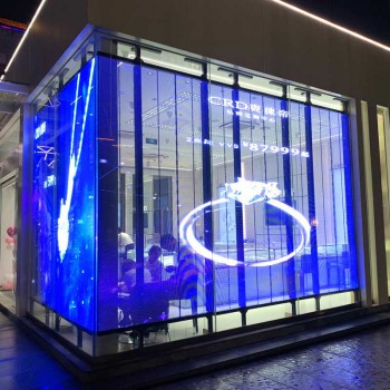 1 מ"ר מסך שקוף לויטרינה