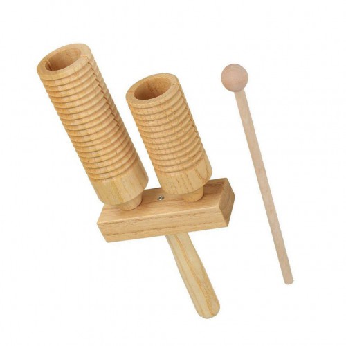 אגוגו עץ עם מקל