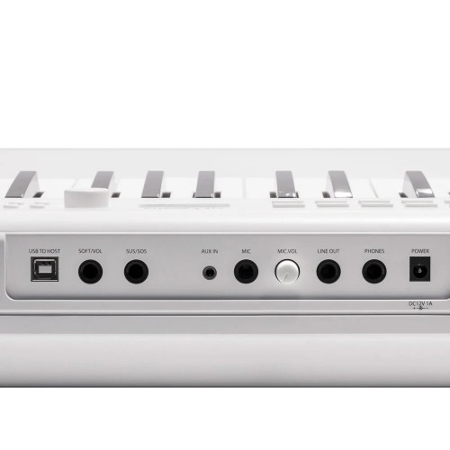 פסנתר חשמלי לבן