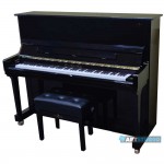 פסנתר 121 ס"מ, שחור