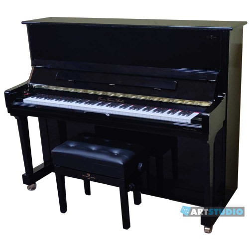 פסנתר 121 ס"מ, שחור