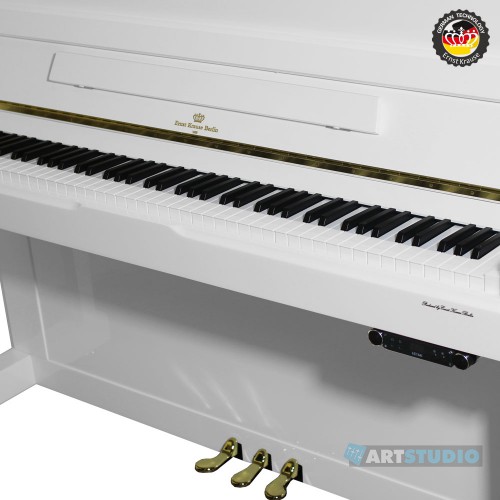 פסנתר 121 ס"מ, לבן