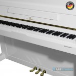 פסנתר 121 ס"מ, לבן