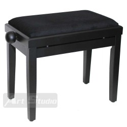 כסא לפסנתר, שחור מט