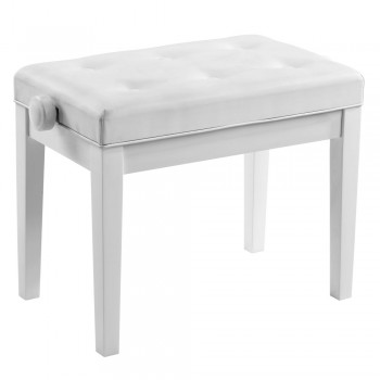 כסא לפסנתר, לבן