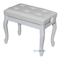 כסא לפסנתר, לבן