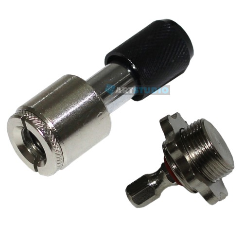 מנגנון נעילה מהיר למיקרופון