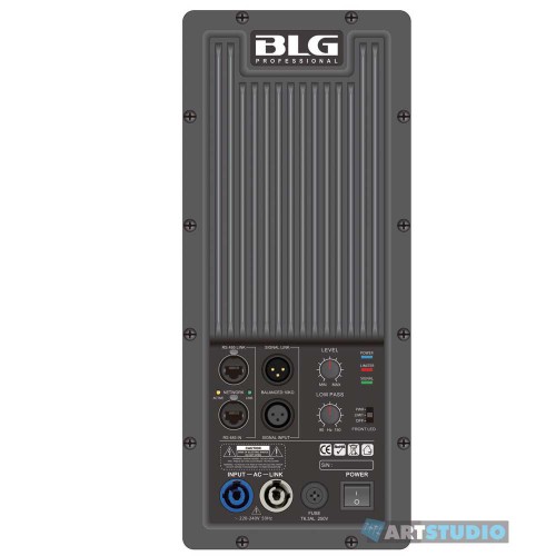 רמקול עץ 15" מוגבר 1600Watt