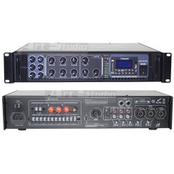 מגבר כריזה 350W, גיבוי 24V