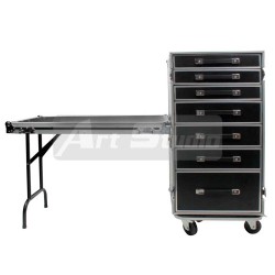 קייס 7 מגירות ושולחן