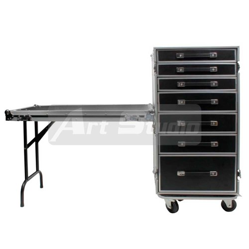 קייס 7 מגירות ושולחן