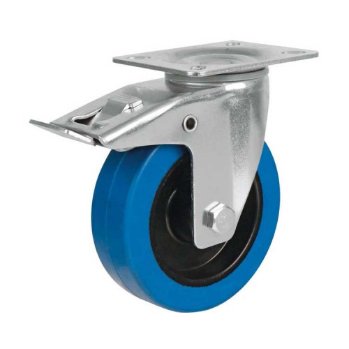 גלגל משא עם מעצור תעשייתי בקוטר 4 אינץ