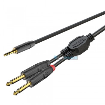 כבל 3.5 - 6.3*2, 50 ס"מ