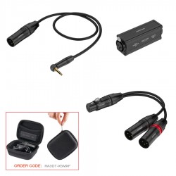 Stereo Isolator 3.5mm<XLRx2