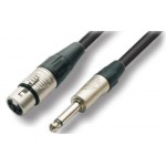 כבל XLR f - PL m 3מ.