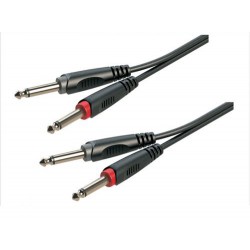 כבל PL 6.3X2 אורך 6מ.