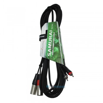 כבל XLR*2-RCA*2 