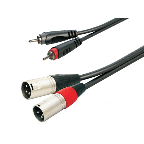 אורך 3 מטר XLR*2-RCA*2 כבל 
