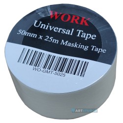 סרט הדבקה לבן 25 מ'