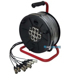 מולטיכבל 25מ. 8 XLR