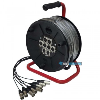 מולטיכבל 25מ. 8 XLR