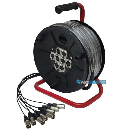 מולטיכבל 25מ. 8 XLR