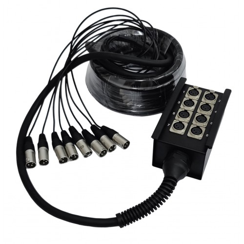 מולטיכבל 20מ. 8 XLR