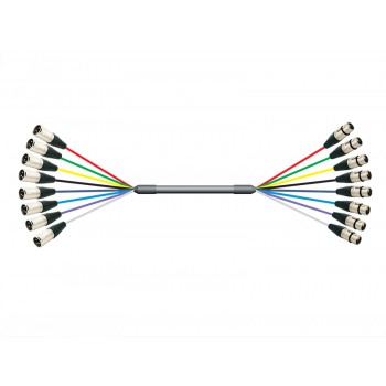 מולטיכבל 10מ. 8 XLR