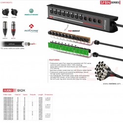 מולטיכבל 10מ. 8/4 XLR