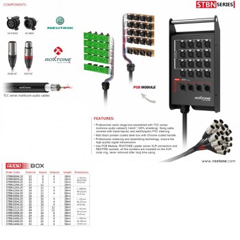 מולטיכבל 30מ. 24/8 XLR