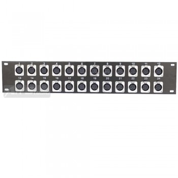 פנל 24 XLR female