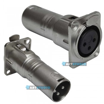 XLR F > M Pass Socket